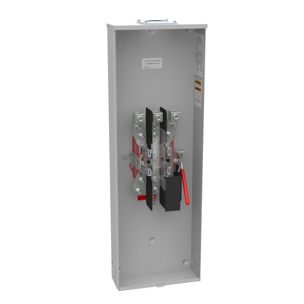 U1079-RRL-K3 4 Term, Ringless, Large Hub Opening Adapt to Small, Lever Bypass, Single Connector, 4-600 kcmil