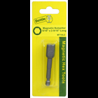 Magnetic Hex Tool, Drive Bit insert type, 2-9/16 in. overall length, 5/16 in. drive size, #10-12 screw size, Carded