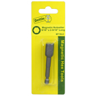 Magnetic Hex Tool, Drive Bit insert type, 2-9/16 in. overall length, 5/16 in. drive size, #10-12 screw size, Carded