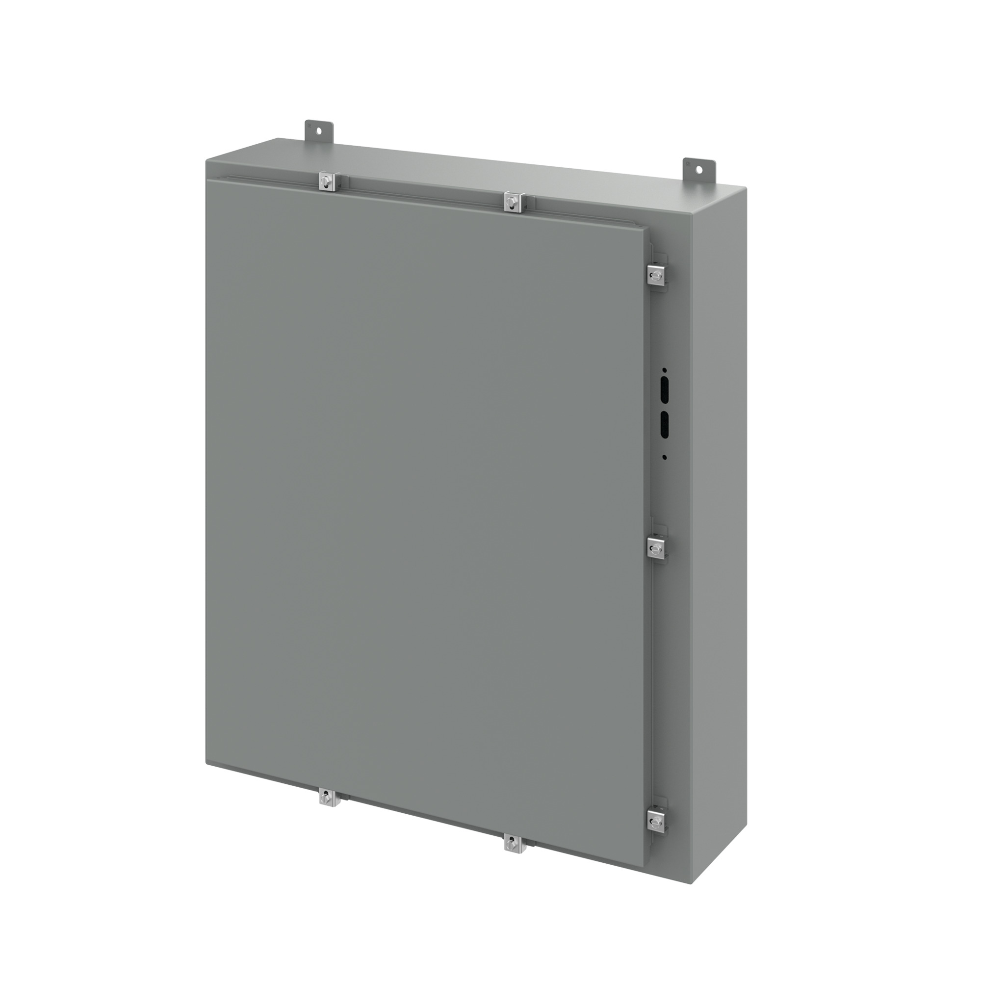 Disconnect Enclosure with Clamps Type 4, 36.00x31x8.00, Gray, Steel