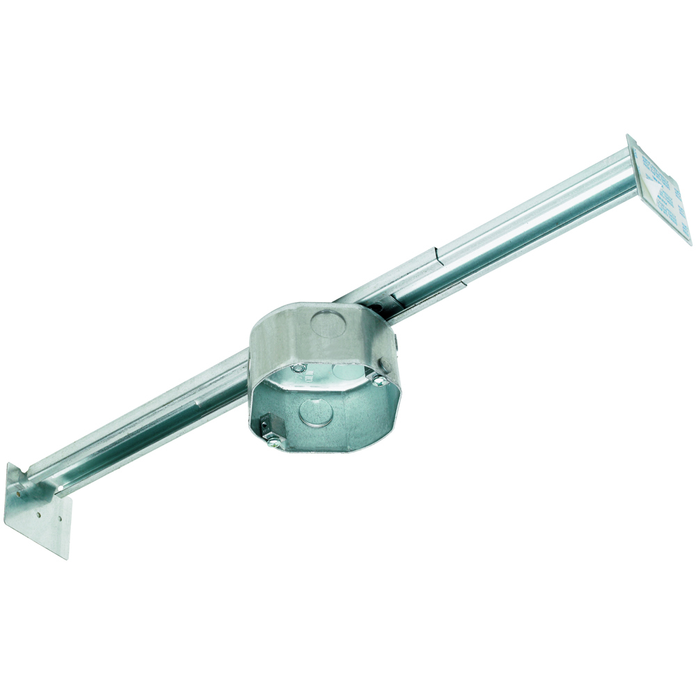 Slide fan support - Heavy duty slide with deep box, rotating dual support for 16-24 spans. 24 pack.