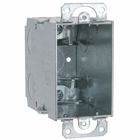3-1/2 In. Deep Switch Boxes - Gangable with AC/MC/Flex Clamps,PlasterEars