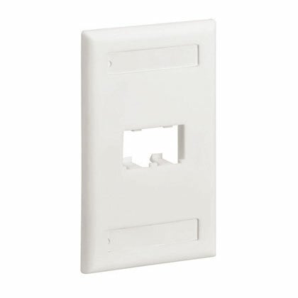Faceplate, 2 Port, Single Gang, Classic,