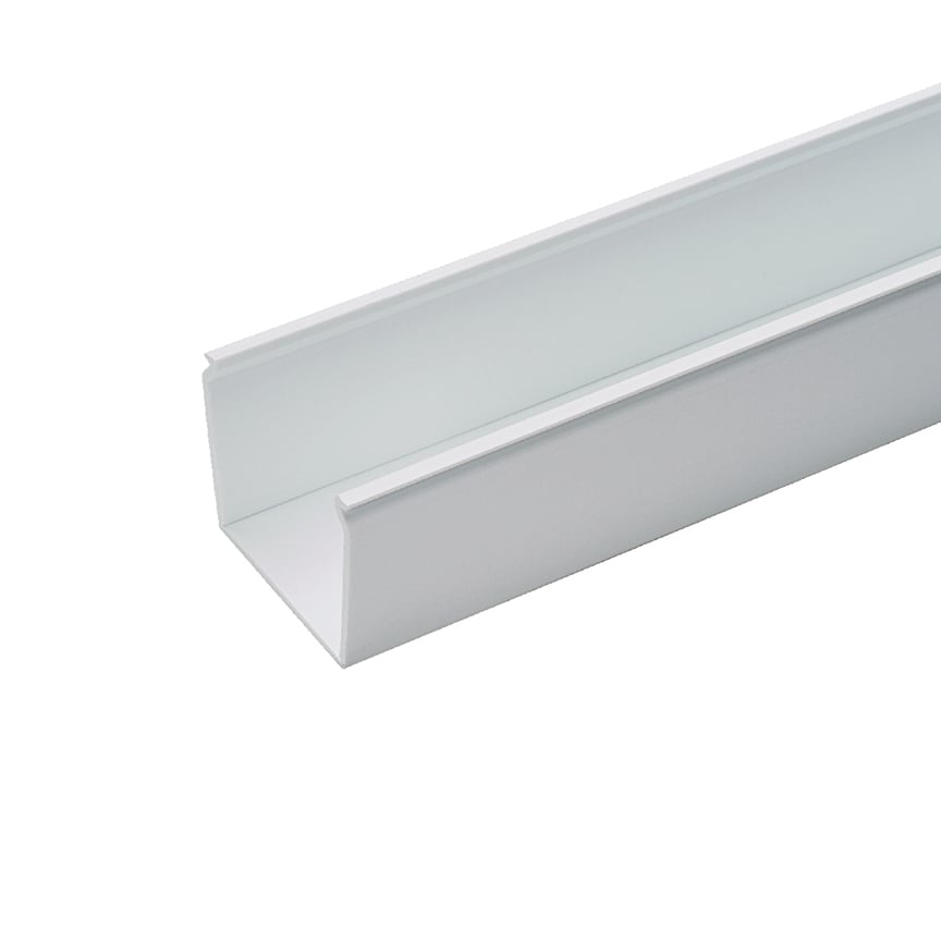 Solid Raceway,PVC,2X3X6FT,WHT            