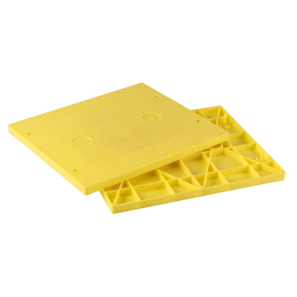 Concrete Floors, Recessed, CFB6G & CFB10G Rectangular Series, 1/2" Pre-pour Extension Caps, 2 Pack