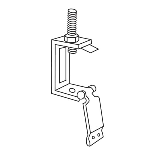 Strut, Channel Hanger, Use Hanger Rod 3/8 Inch Or 1/2 Inch. Use With A, B, Or C Series Single Channel