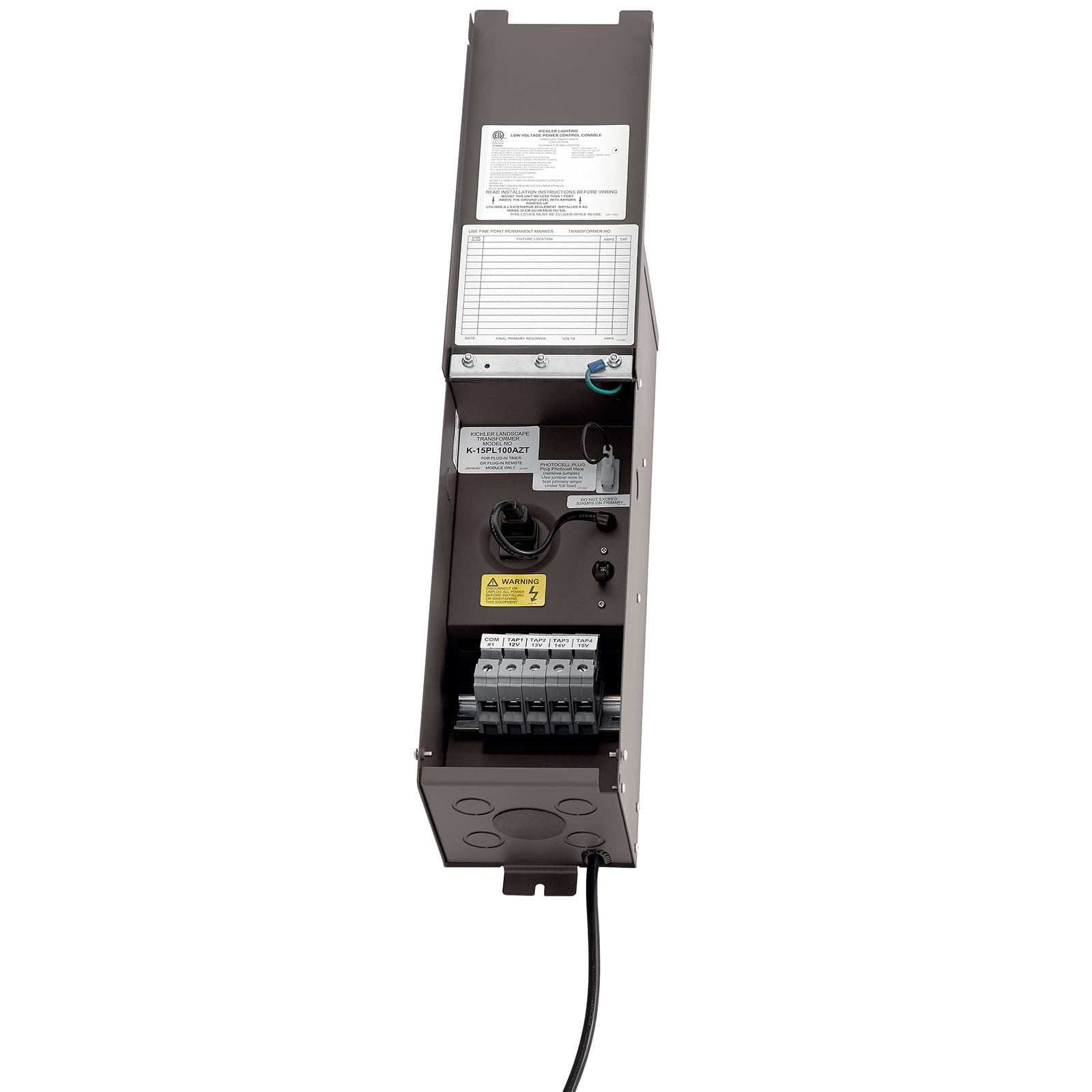 Plus Series 100W Transformer Textured Architectural Bronze