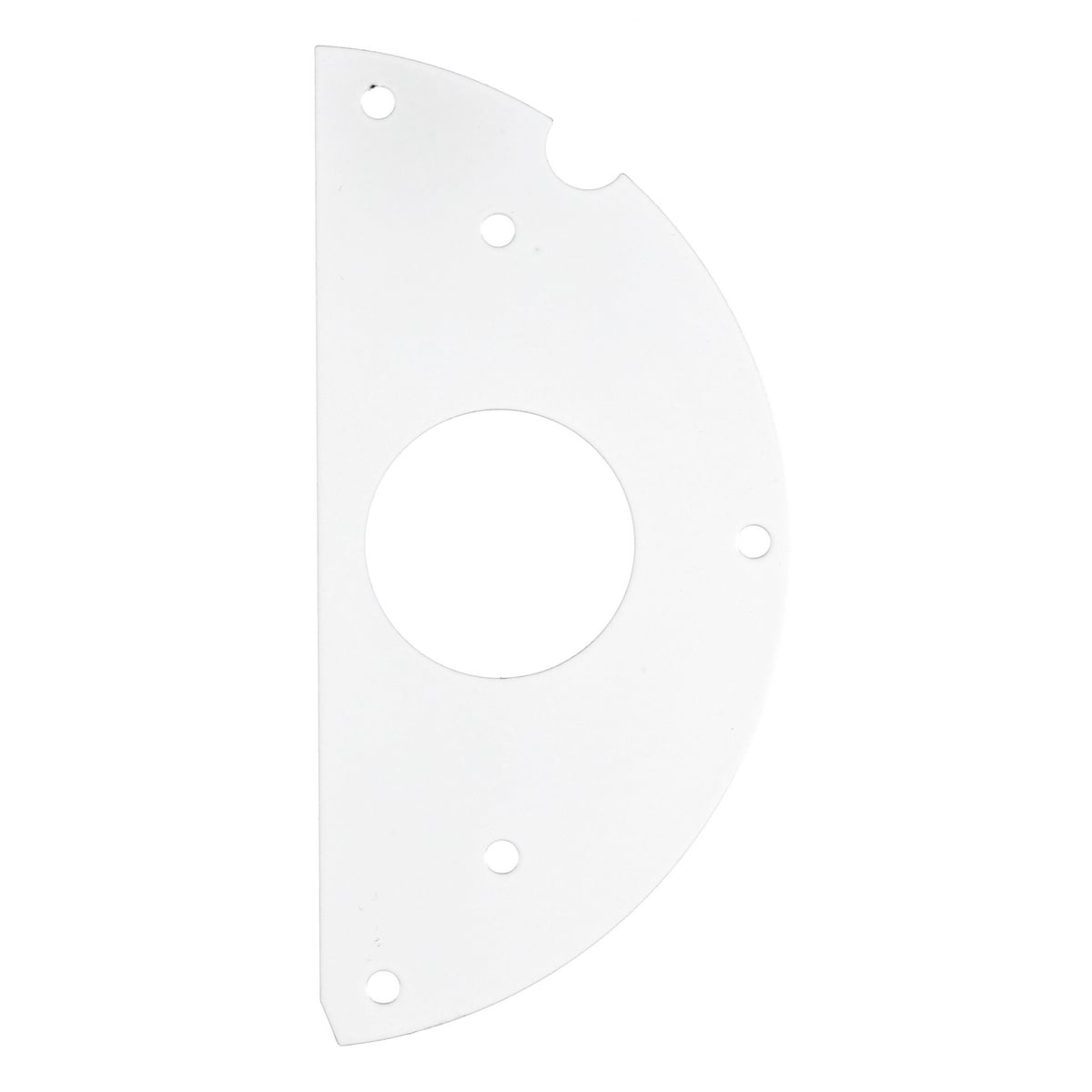 Fire Rated Poke Throughs, Recessed 6" Series, Sub Plate, 50% Right Side, (1) 1.40" Receptacle Opening