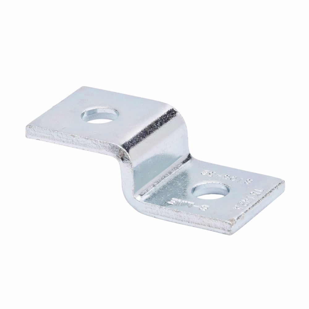 Eaton B-Line series offset fitting, 0.8110" H x 3.5" L x 1.62" W, Steel, Electro-plated, 1/4" Gauge, Fits channel type B42