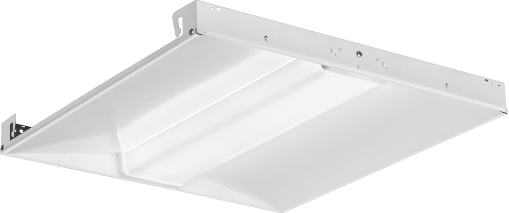 The 2 ft. x 2 ft. BLC from Lithonia Lighting is a perfect choice for an affordable LED lay-in. BLC delivers soft, ambient lighting in a popular center-basket design. This BLC has a round lens and offers 3,300 lumens and 4000K CCT for a cool white color te