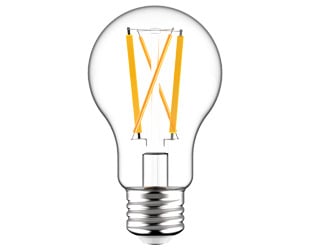 A-Line Bulbs 810 Lumens A19 9W Base E26 90CRI 2200K-3000K Filament Clear Dim To Warm