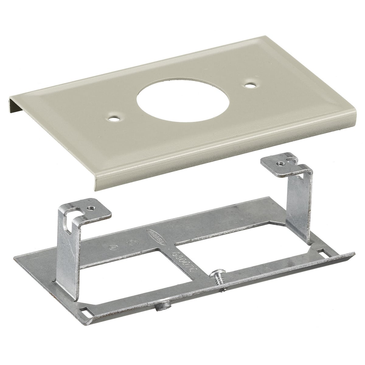 Metal Raceway Plate, 1.40" Opening, HBL3000 Series