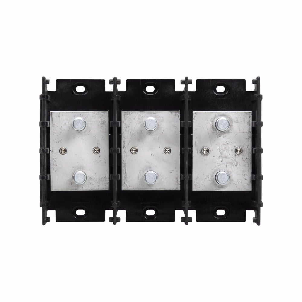 Eaton Bussmann series power terminal block, Power terminal block, Three-pole - 16593-3
