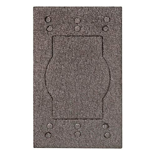 1 Gang Multiuse Weatherproof Gasket 3/8inch Thick, Black