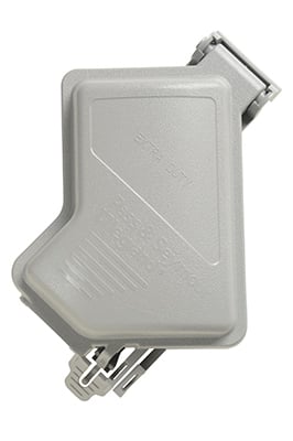 While-In-Use Cover Shallow Heavy Duty 1-Gang, Gray