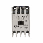 Eaton XT IEC contactor, 12A, 24 Vac,  50-60 Hz, 12A, Frame C, 45 mm, 50-60 Hz, Steel mounting plate, Three-pole, Non-reversing, No overload relay, Freedom, Contactor