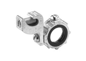 Bushing, Insulated, Grounding, Malleable Iron, Size 1 1/2 Inch, 14-1/0 Lug