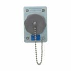 Eaton Crouse-Hinds series DS receptacle replacement cap, Chain, Used with DS series receptacle housings