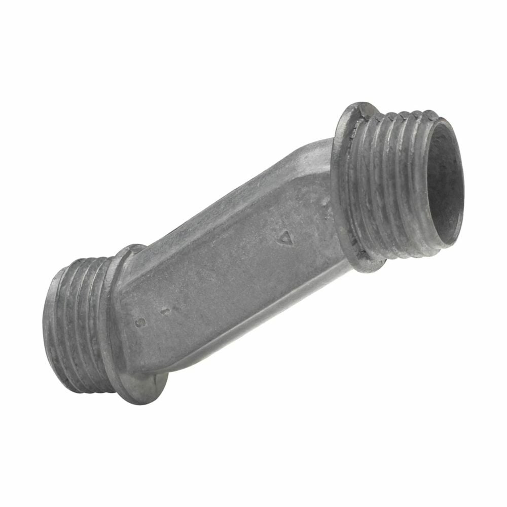 Eaton Crouse-Hinds series offset conduit nipple, Rigid/IMC, Zinc die cast, 1"