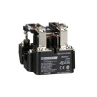 Power Relay, Type C, 2 HP, 30A resistive at 300 VAC, DPDT, 2 normally open and 2 normally closed contact, 12 VDC coil
