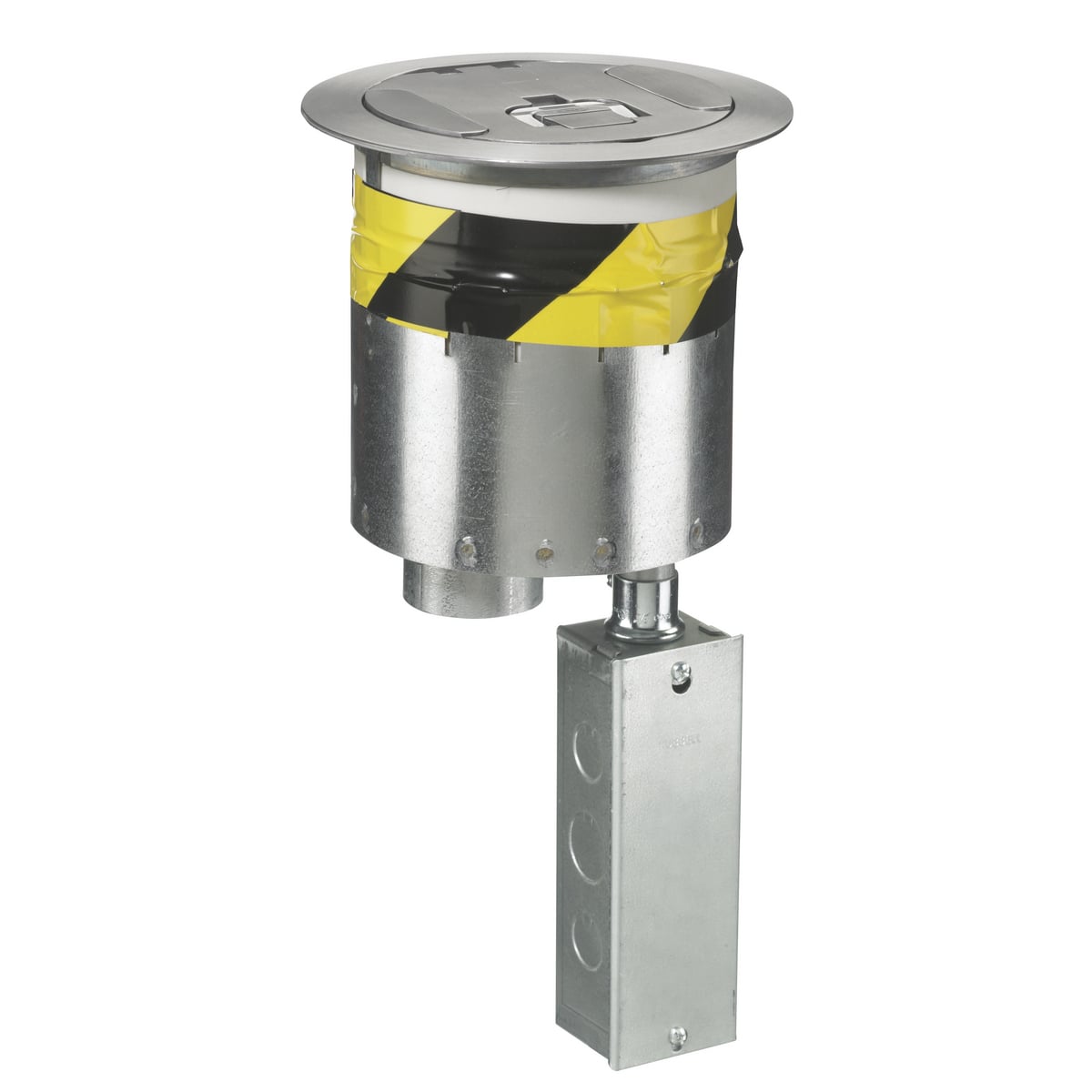 Fire Rated Poke Throughs, Recessed 6" Series, Kit, (1) S1R6PTFIT, (1) S1R6SPD, (1) S1R6SPE, (1) S1R6SPH, (1) S1R6CVRALU