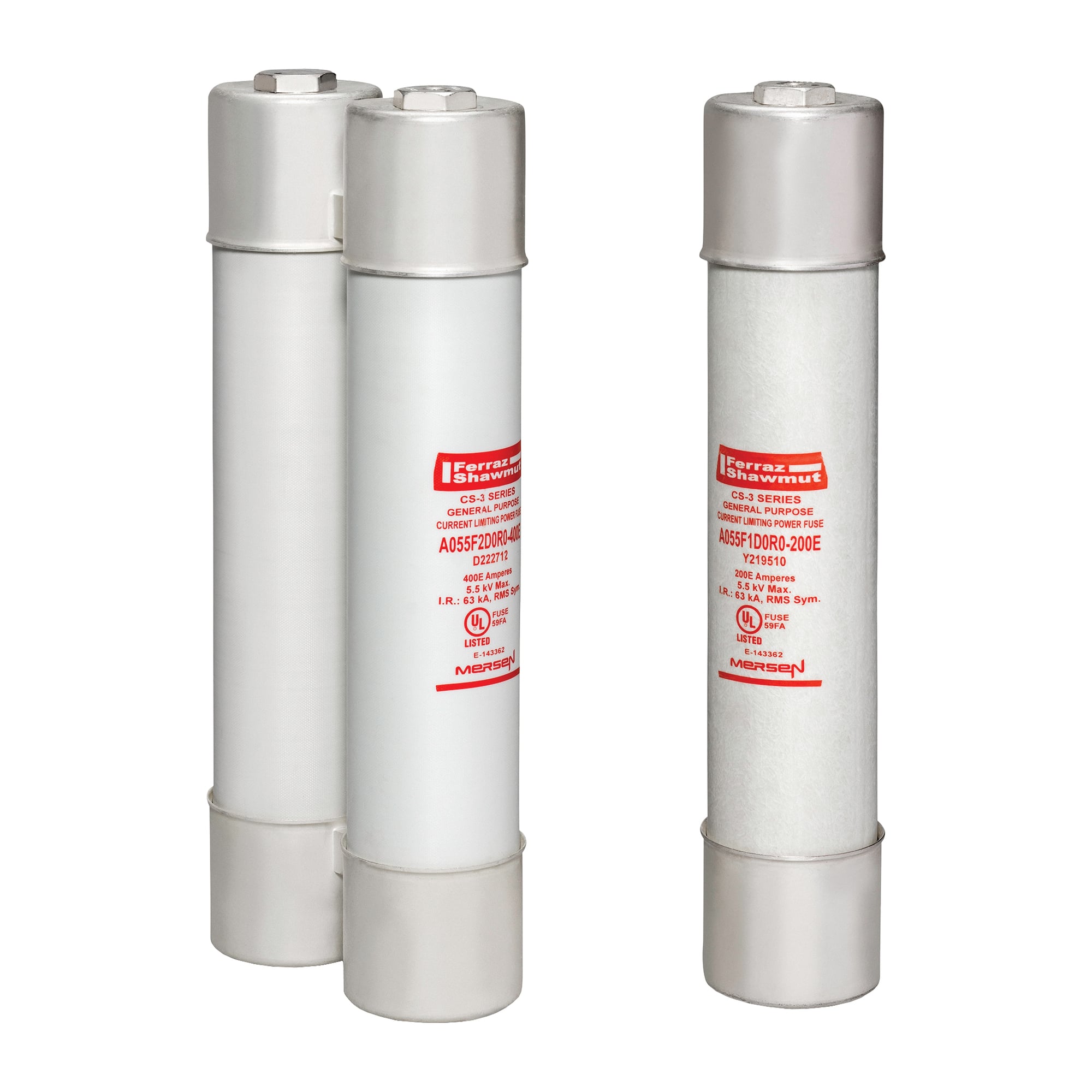 9F60FPK001 Amp-Trap Current Limiting Power Distribution Fuse, 1 A, 38 kV AC, 26 kA Interrupt, Class: E
