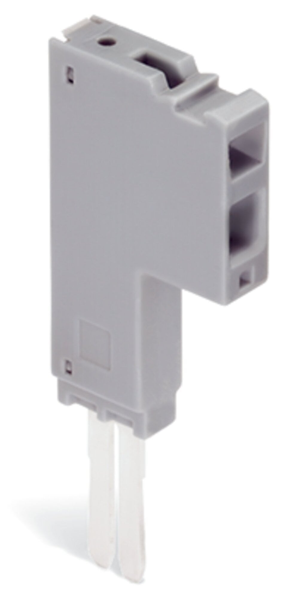 Power tap; for 35 mm high-current tbs; Module width 8 mm; 6,00 mm; gray