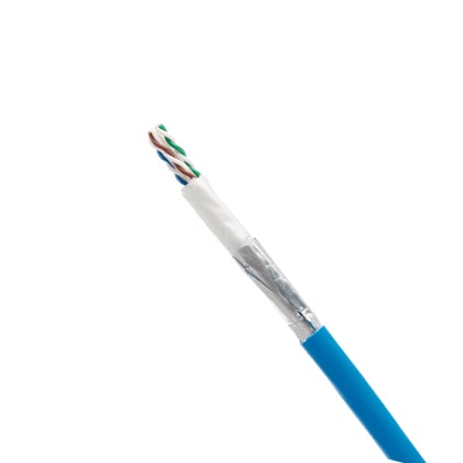 CU,Cable,Cat6A,23A,CMR,BU,1000Ft