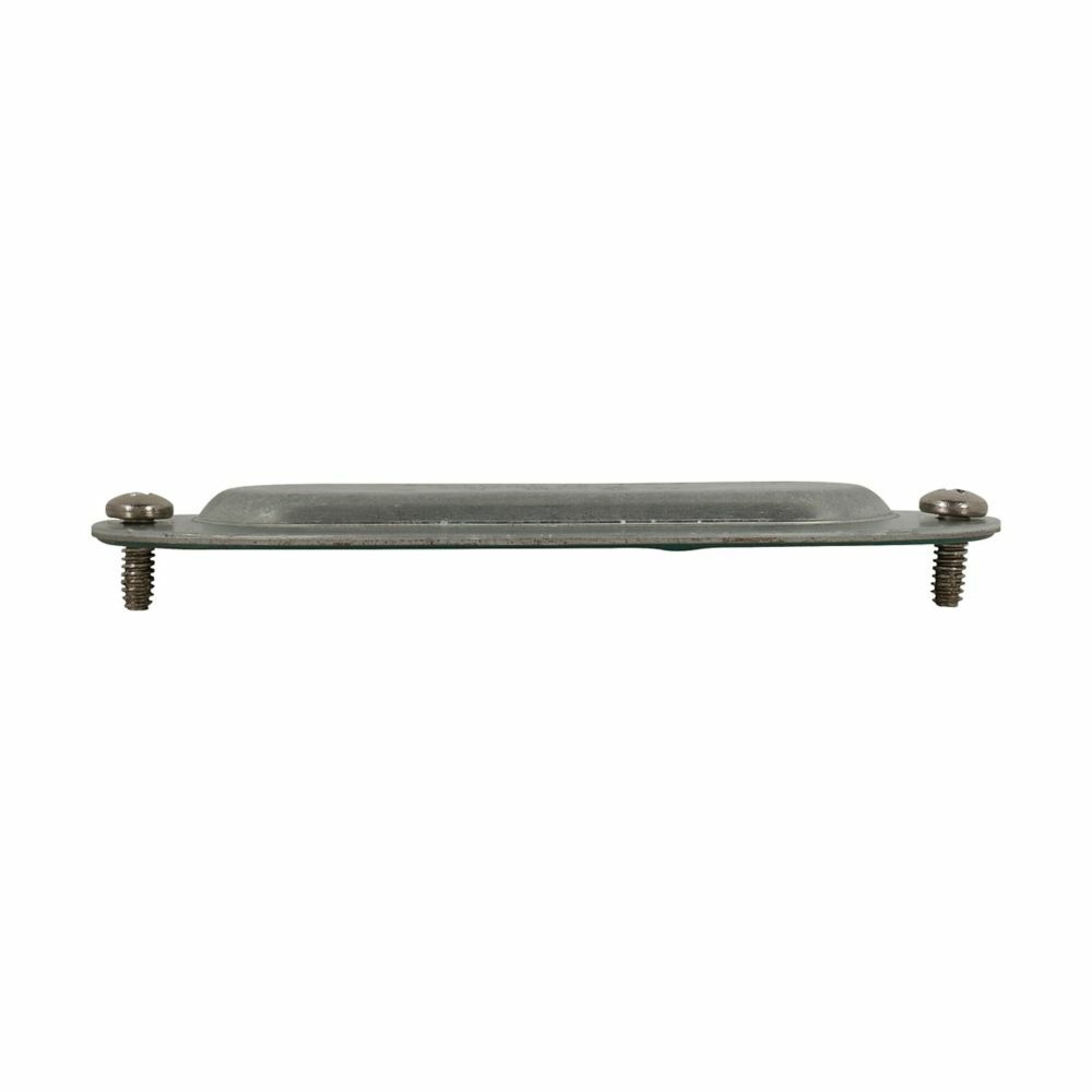 Eaton Crouse-Hinds series Condulet Form 8 cover with integral gasket, Sheet steel, 1/2"