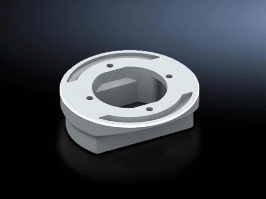 CP Adaptor CP 120/60, from support arm connection  130 mm to 120 x 65 mm