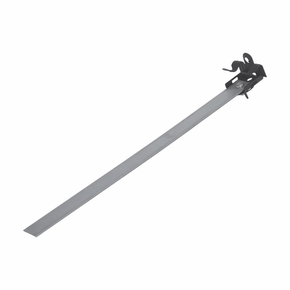 Eaton B-Line series beam fasteners, Beams, Flange, 1" Height, 1" Length, 1" Width, 0.171lbs, Beam fasteners with anchor straps, .13" Min mount size, .25" Max mount size