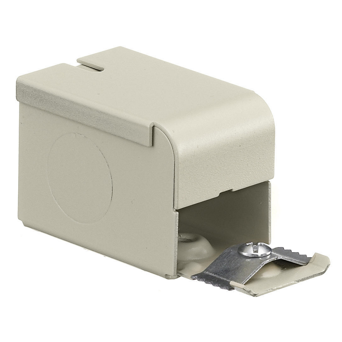 Hubbell Wiring Device Kellems, Metal Raceway, Entrance Fitting, HBL2000Series, Ivory