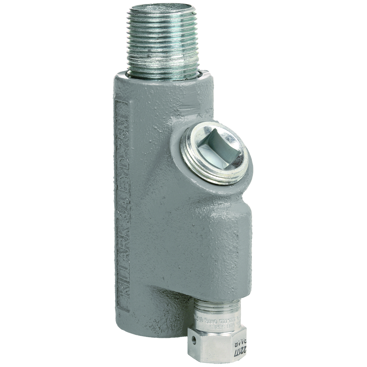 1" EYD Drain Seal Fitting Iron, with Nipple Male/Female