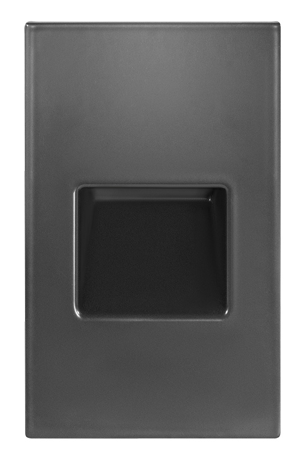 LANDSCAPE 37 LUMENS STEPLIGHT RECESSED VERTICAL 3W 120V 3000K BRONZE