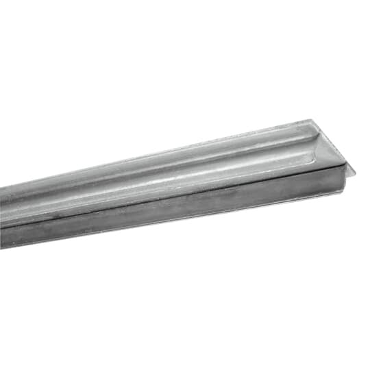 Closure Strip, Length 10 Feet, Width 1-5/8 Inch, Color Gold, Material Plastic
