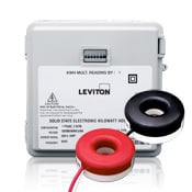 Dual Element Mini Meter Kit, Outdoor Surface Mount Enclosure, LCD Counter, 120/208/240 Volt, 200 Amp with Two Solid Core CTS