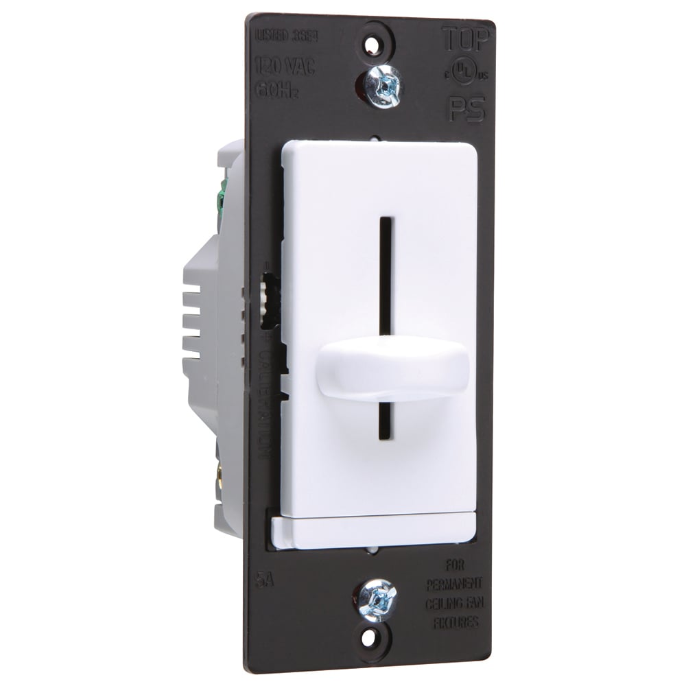 LSSC5W LS Series Fan Speed Control, White