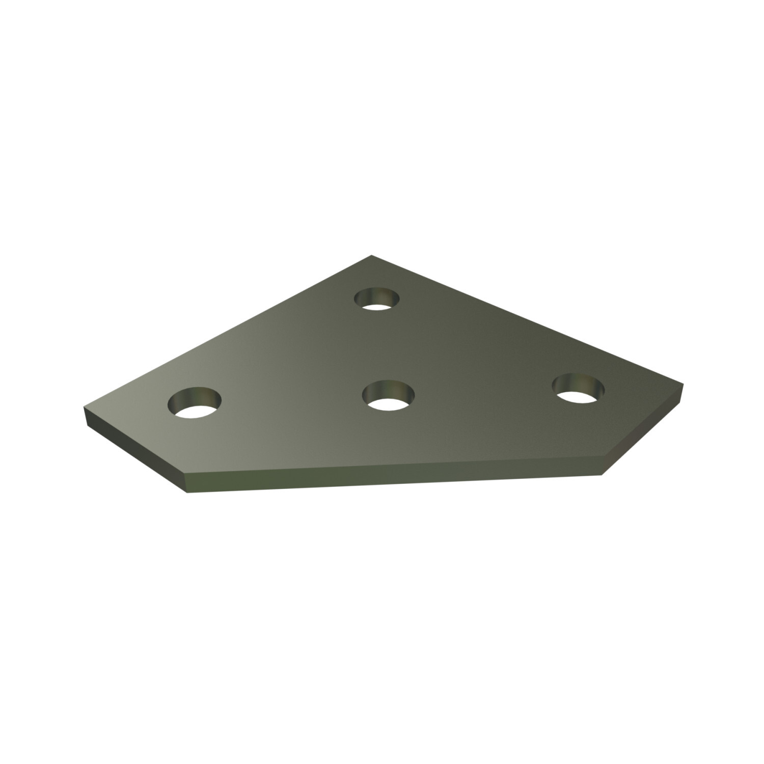 UNISTRUT FITTING, 4-1/2"x 1/4"x 4-1/2", EG