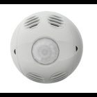 24 VDC, 8-12 Ft Ceiling Mounted, Multi-Tech Occupancy Sensor OSC20-M0W, Kitted with Power Base OPB15 to Complete a Self Contained Line Voltage Sensor, White