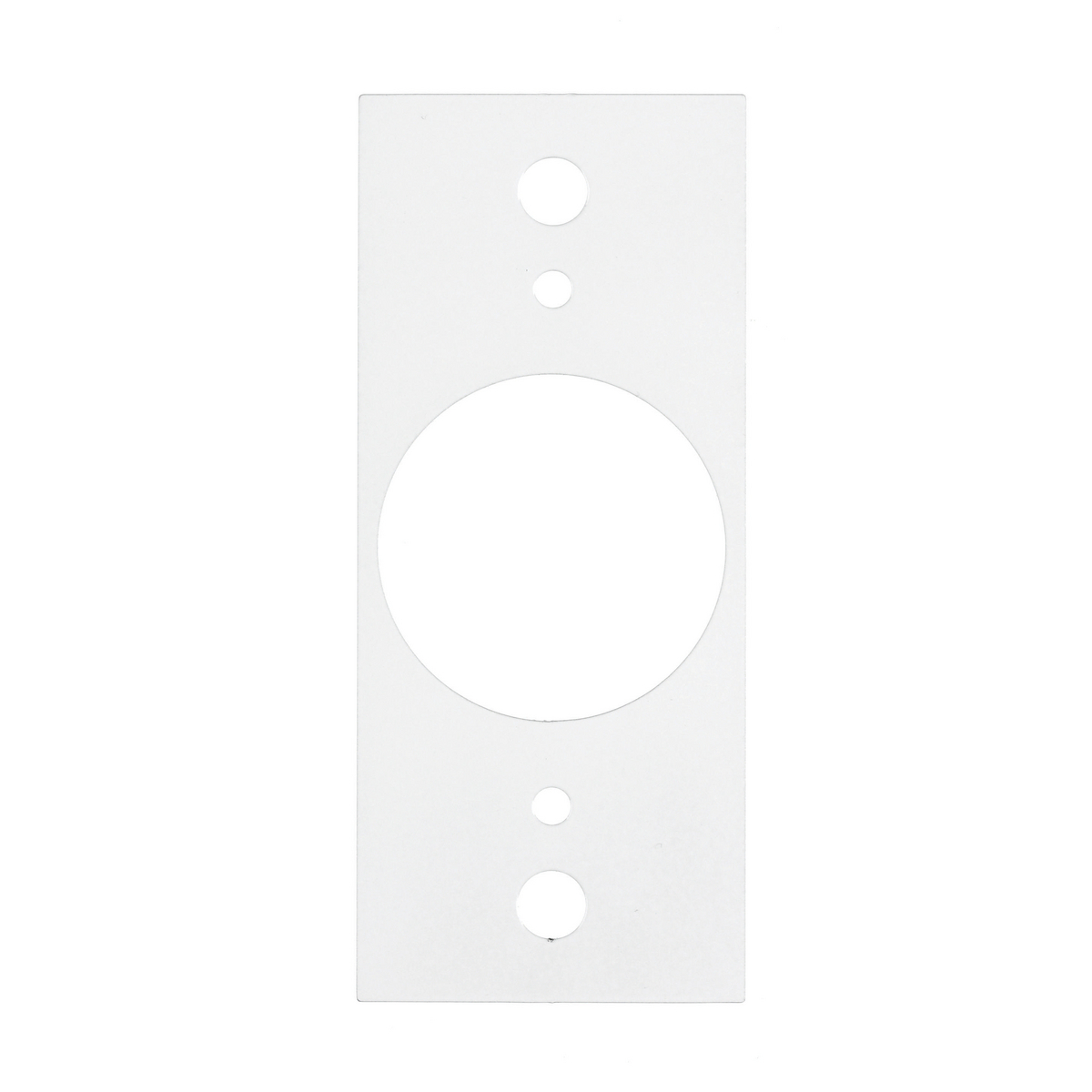 Hubbell Wiring Device Kellems, In-Floor Delivery Systems, Fire RatedPoke Throughs, SystemOne, 8" Series, Sub Plate, Center, Single Gang, 1)1.60" Opening