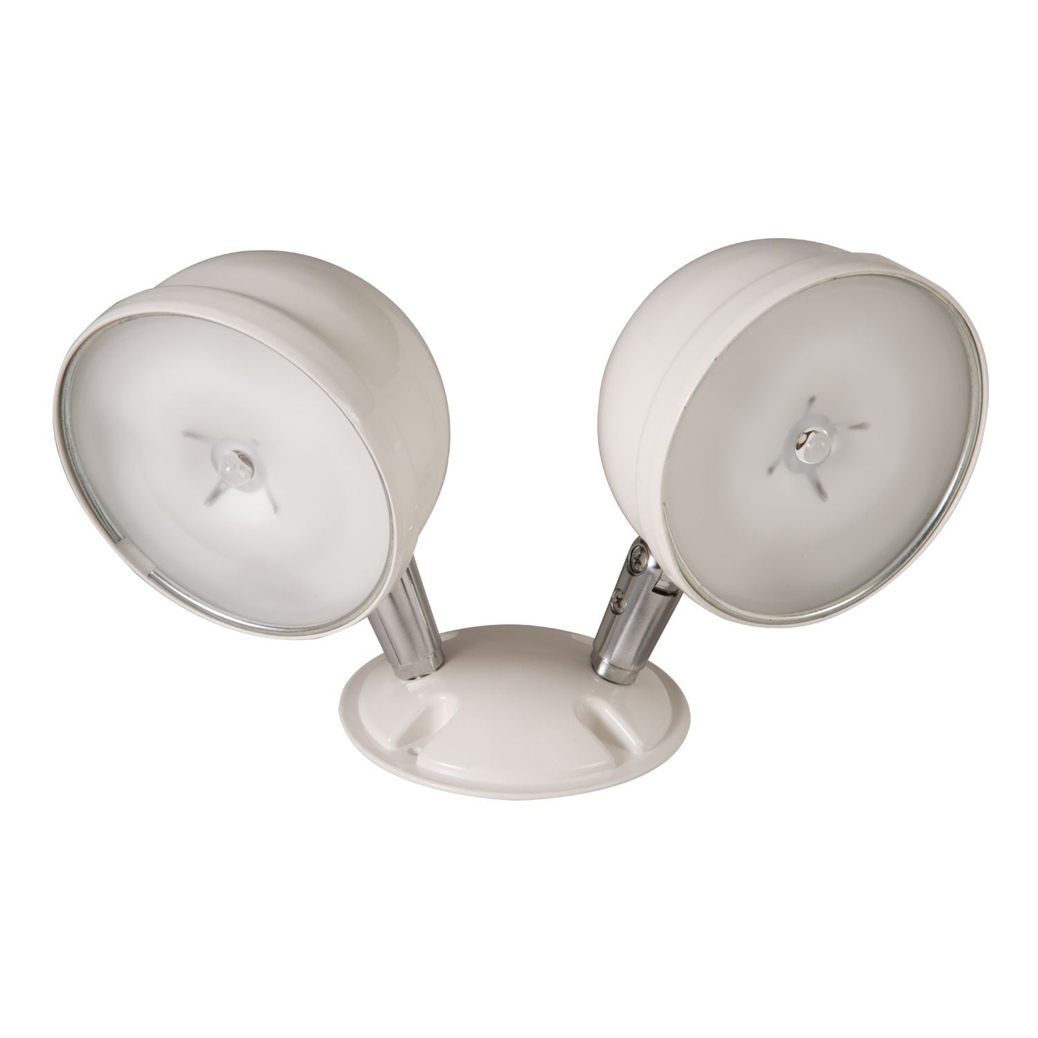 Metal remote, two head, 60 feet coverage, white