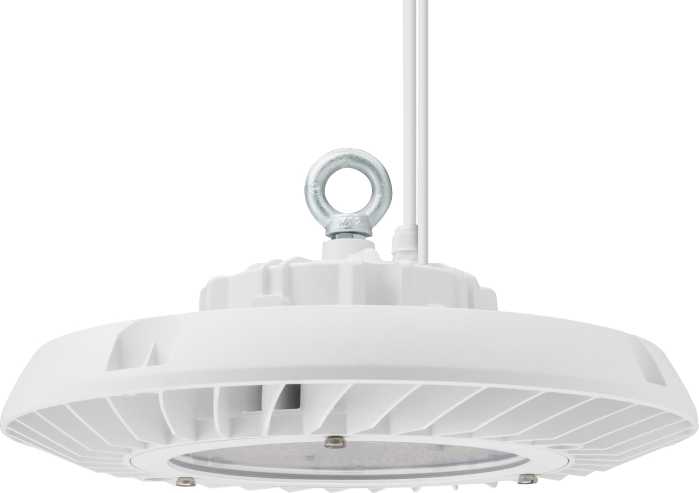 JEBL 12L 40K 80CRI WH Round LED High Bay, 12000 LM, 4000K, 93W