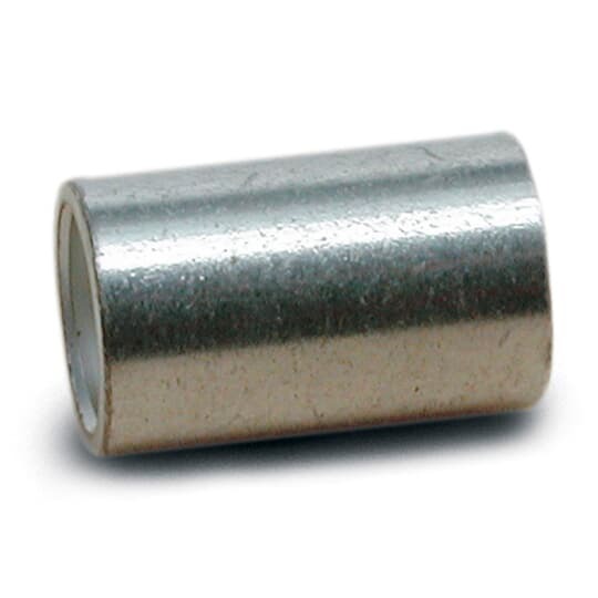 Non-Insulated Parallel Splice, Length 0.30 Inch, Outer Diameter 0.22 Inch, Inner Diameter 0.17 Inches, Wire Range #12-#10 AWG 5,180 kcmil-13,100 kcmil, Copper, Tin Plated