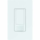 Lutron Vacancy-Only Motion Sensor Switch, 2A, Single-Pole, No Neutral Required, Snow