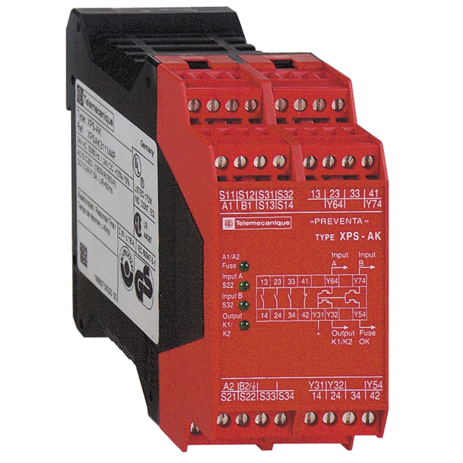 module XPSAK - Emergency stop - 230 V AC