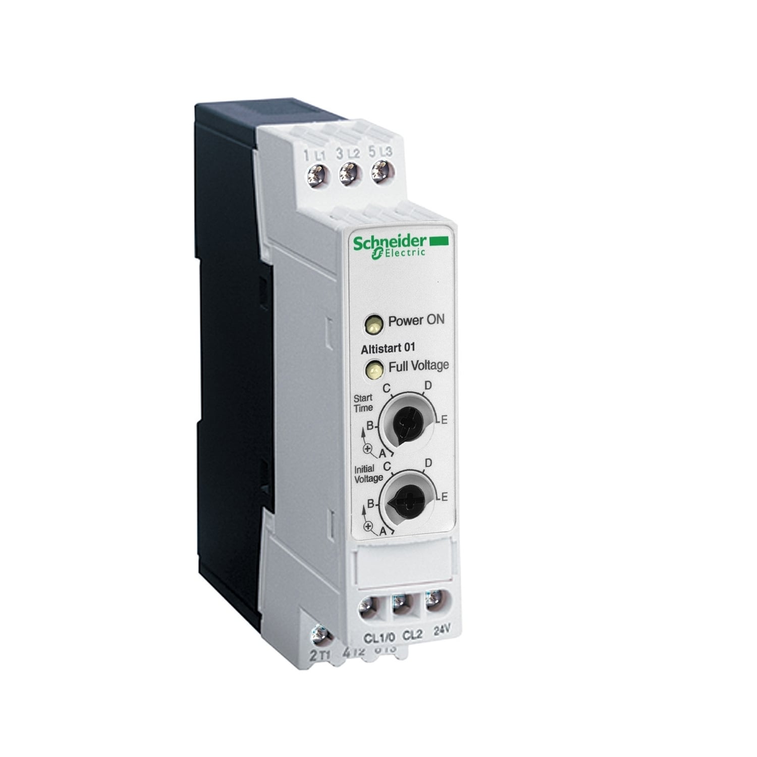 soft starter for asynchronous motor, Altistart 01, ATS01, 6A, 110 to 480V, 0.75 to 3kW