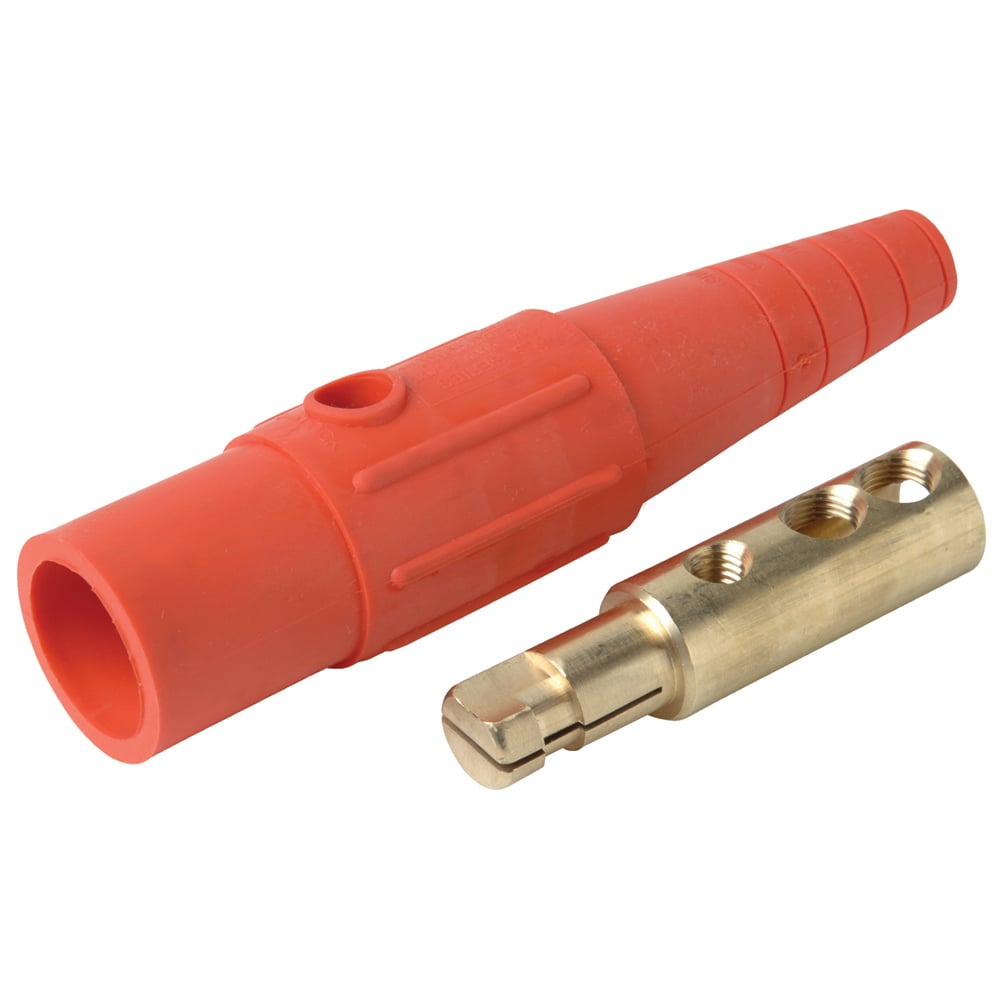 Male Plug #2-2/0 400A 600V, Orange
