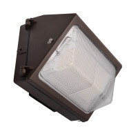 Corvus 80-Watt LED Wallpack in Bronze, 5000K