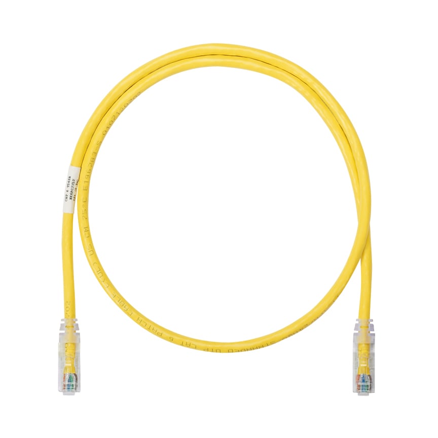 NK Copper Patch Cord, Category 6, Yellow