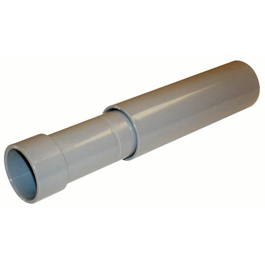 Coupling End Expansion Fitting, Size 5 Inches, Material PVC, Color Gray, For use with Schedule 40 and 80